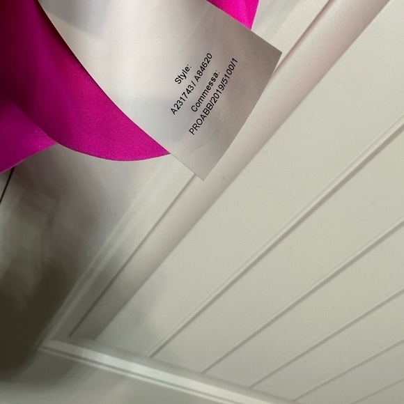 Versace Medusa cowl neck pink silk top with gold hardware - Picture 13 of 15